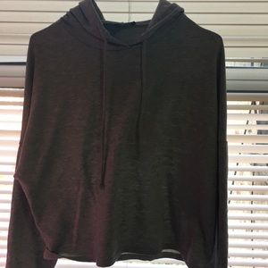 Cropped hoodie